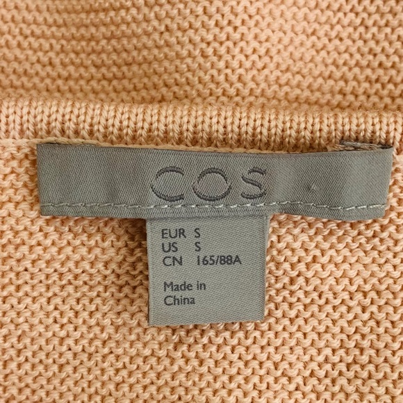 COS A-Line Minimalist 100% Soft Wool Sweater - Picture 7 of 8